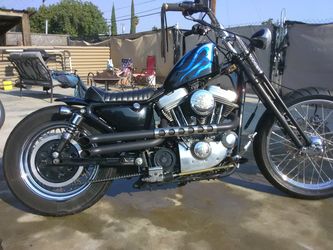 Ironhead swingarm unworkable bobber