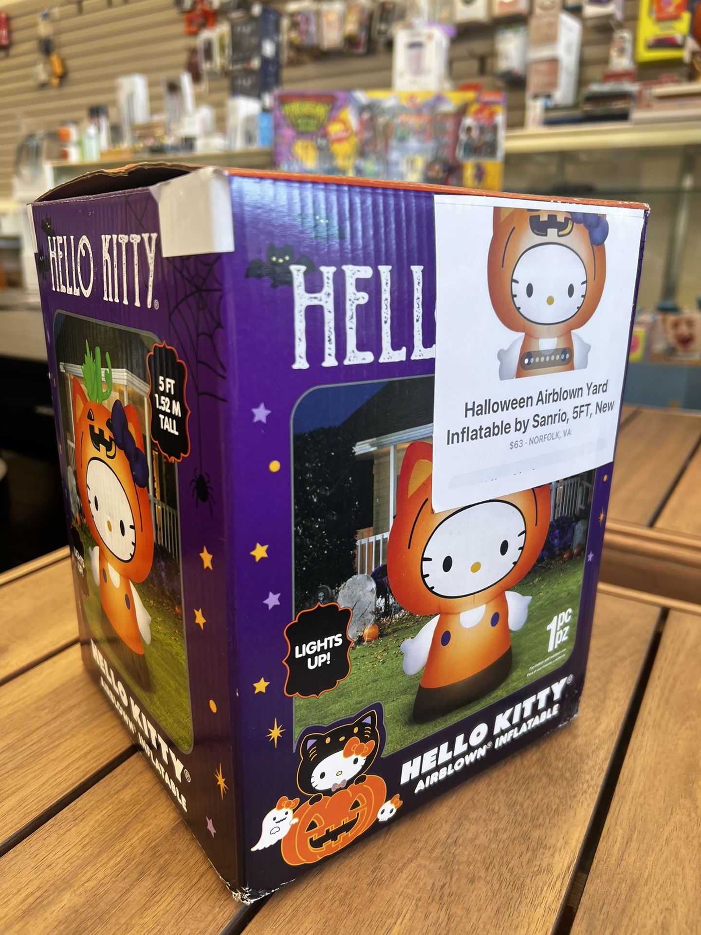 Halloween Airblown Yard Inflatable by Sanrio, 5FT, New in Box