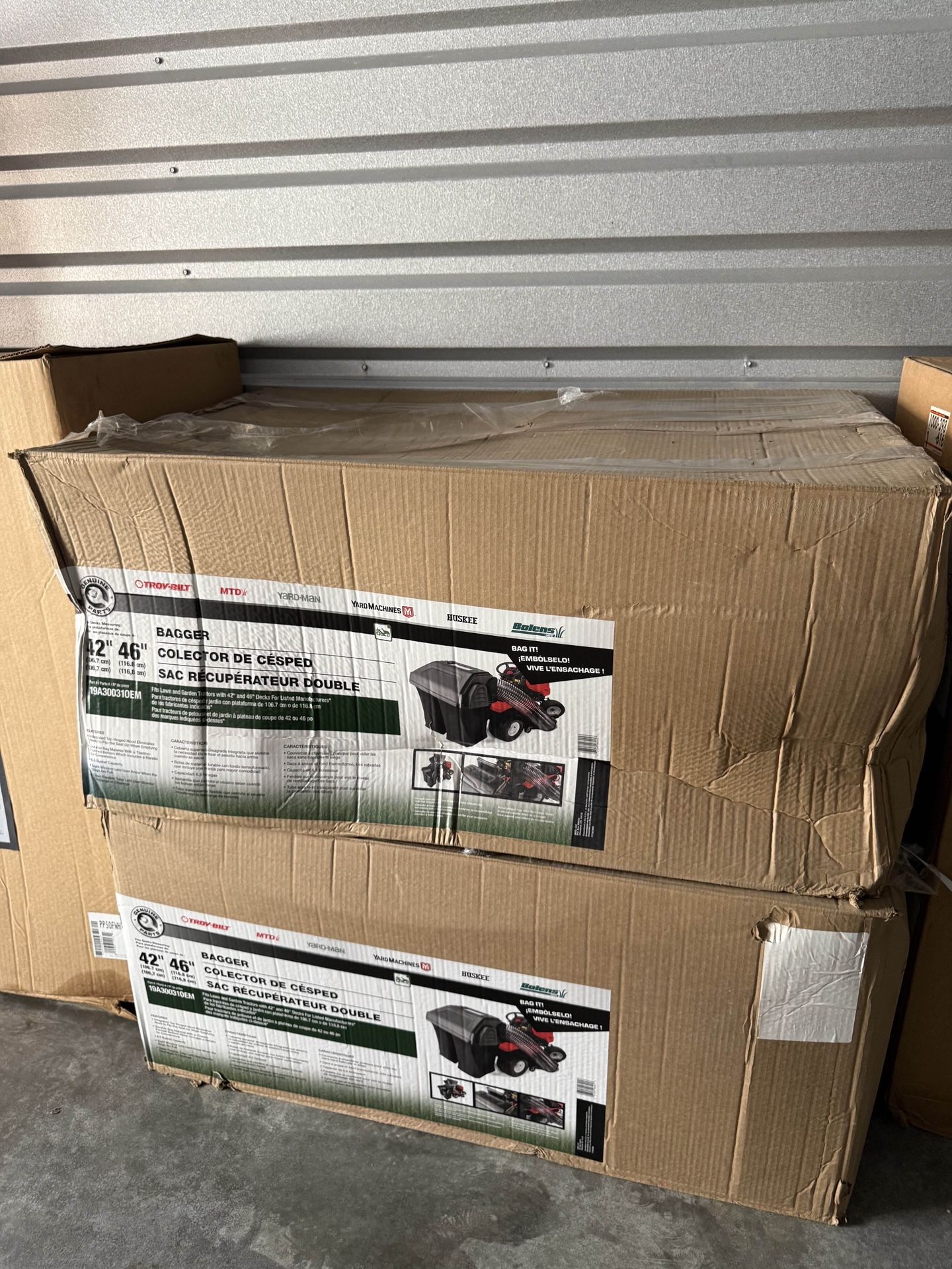 MTD 42 Inch and 46 Inch Double Bagged for Troy Bilt And Craftsman Lawn Mowers NEW