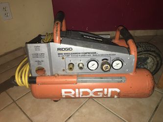 Ridgid Mini wheelbarrow compressor