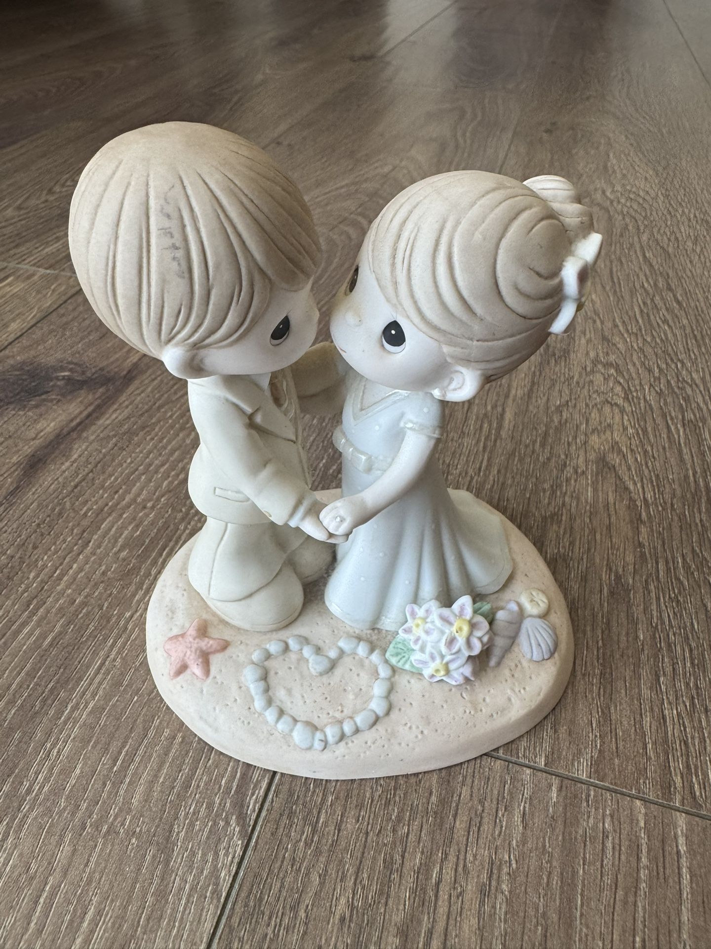 Precious Moments Our Love Is Deeper Than The Ocean (Wedding Cake Topper)