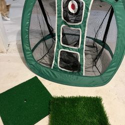 Golf Chipping Net With Balls