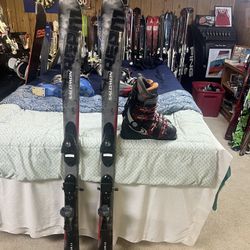 Salomon Ski Package With Boots And Bindings 
