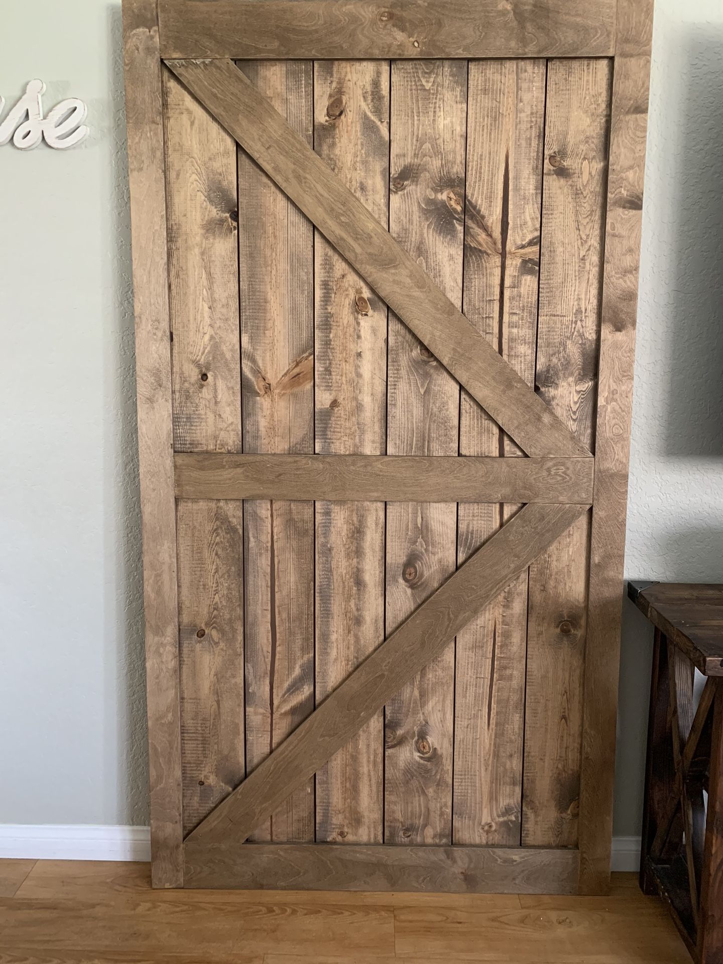 44/82 Rustic barn door for sale