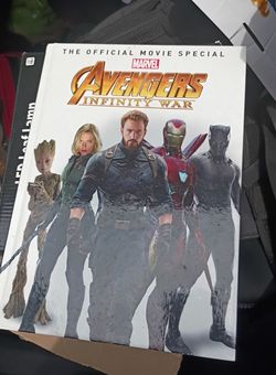 Avenger infinity war specials book