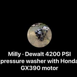 Dewalt 4200 PSI Gx390 Pressure Washer 
