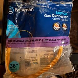 3/8” gas connector