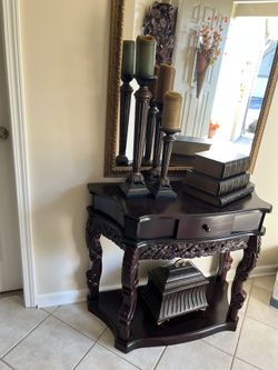 Antique Decorative Hall Table (read info!!)