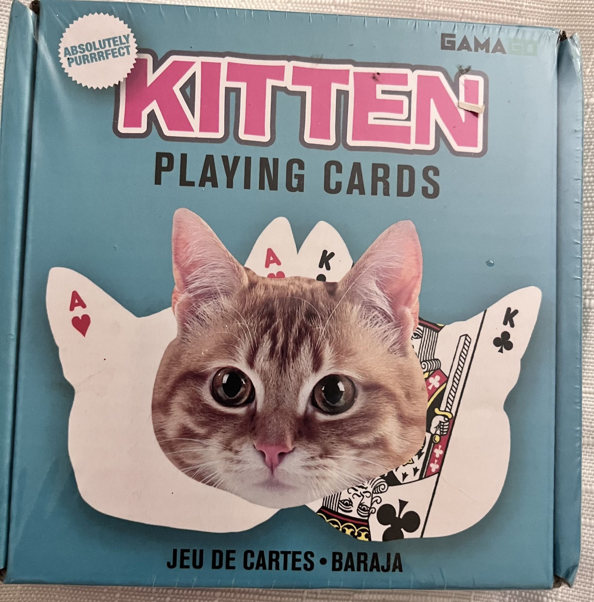 Kitten Shaped Cards