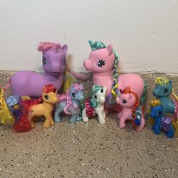 Unicorn Figurine Set Of Ten Varying Size