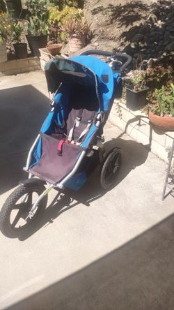 Bob's jogging stroller.