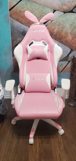 Autofull Gaming Chair With Bunny Ears