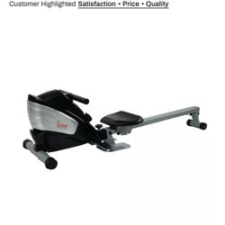 Sunny Health & Fitness SF-RW5622 Dual-Function Rowing Machine
