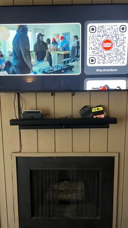 37” Samsung sound bar & bass box