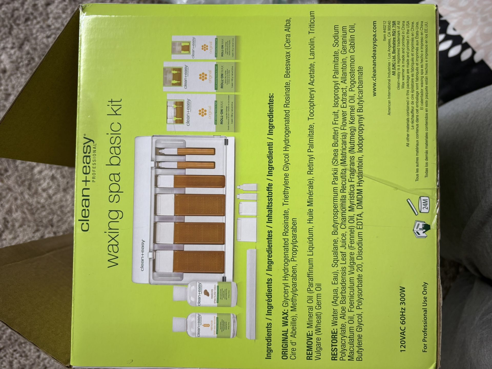 Waxing Kit
