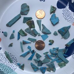 Turquoise Pieces For Jewelry $10 