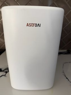 AstroAI Mini Fridge 2.0 Gen, 6 Liter/8 Cans Makeup Skincare Fridge 110V AC/ 12V DC Portable Thermoelectric Cooler and Warmer Little Tiny Fridge for Be