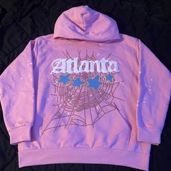 Pink Spider Hoodie