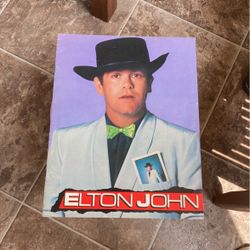 Elton John North American Tour Concert Program 1982
