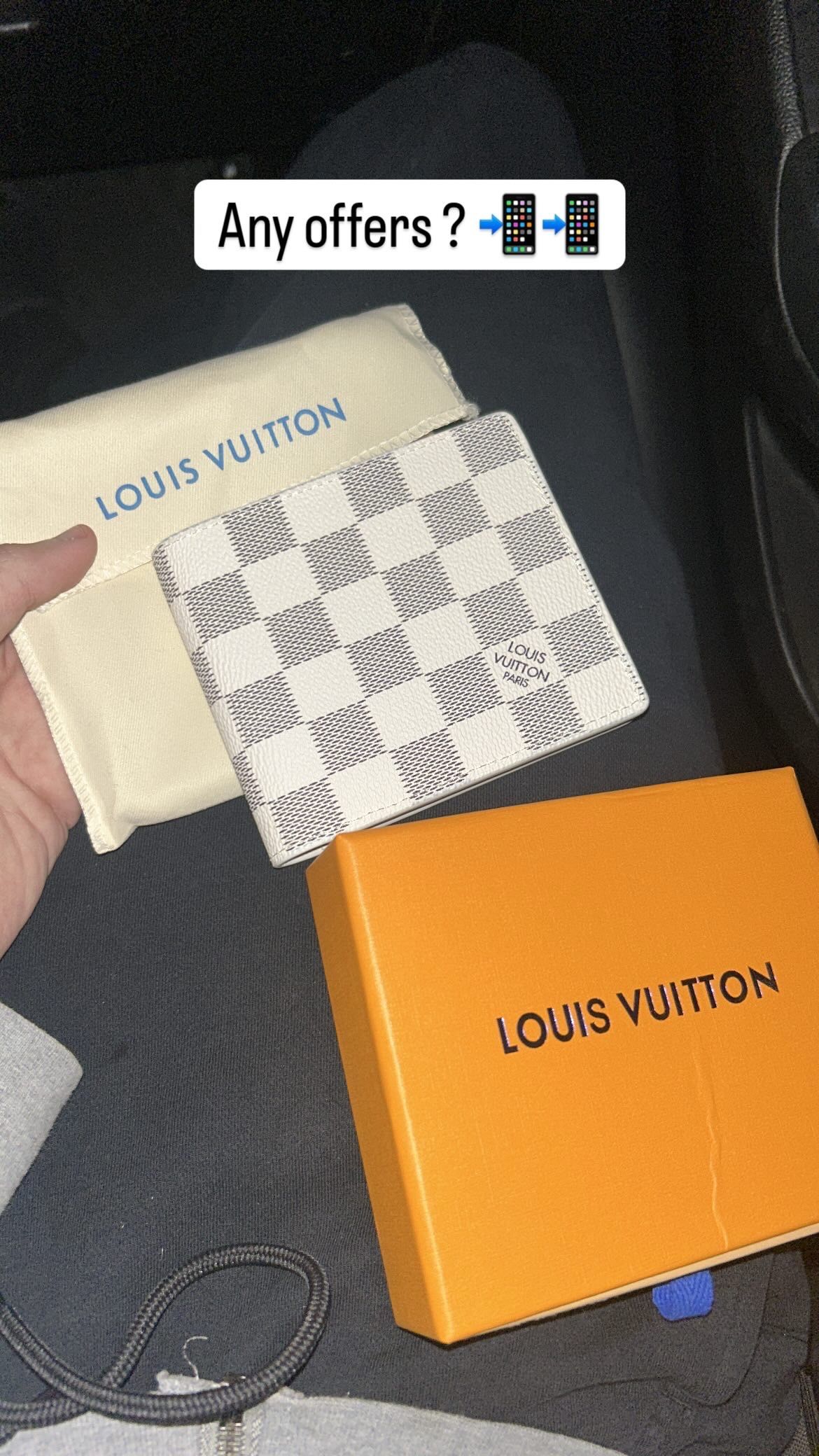 Louis Vuitton Damier Azur Multiple Wallet