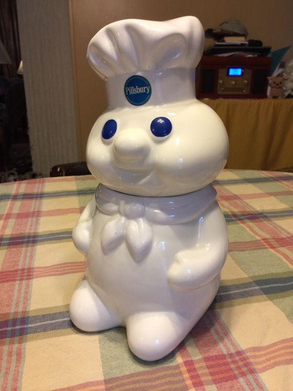 Pillsbury Doughboy Giggling Cookie Jar