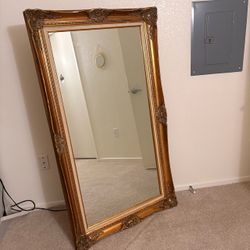Vintage Gold Mirror