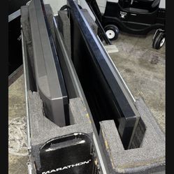 4 TVs 50 Inch With Rolling Cases 