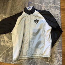 XXL Raiders Windbreaker Jacket 