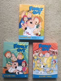 Family Guy DVDs - Seasons 1-3