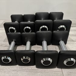 Peloton dumbbells in like new condition