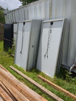 Used solar panels 85$ each
