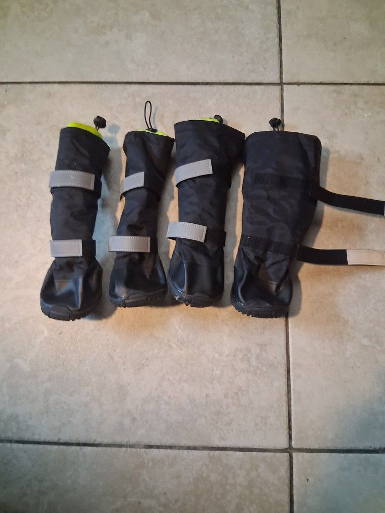 Dog Rain Boots Shoes 