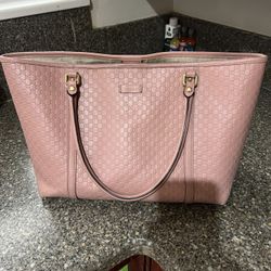Gucci Guccissima Leather Tote Shoulder Bag