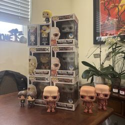 FUNKO POP LOT ATTACK ON TITAN NEGOTIABLE OR TRADE