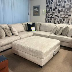 $50 Down Finance Reclining Sectional Sofa Loveseat Bedroom Set Queen King Bed Matress Dining Table Set Free Delivery 