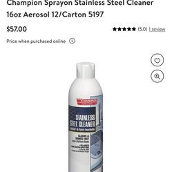 Stainless Steel Cleaner 