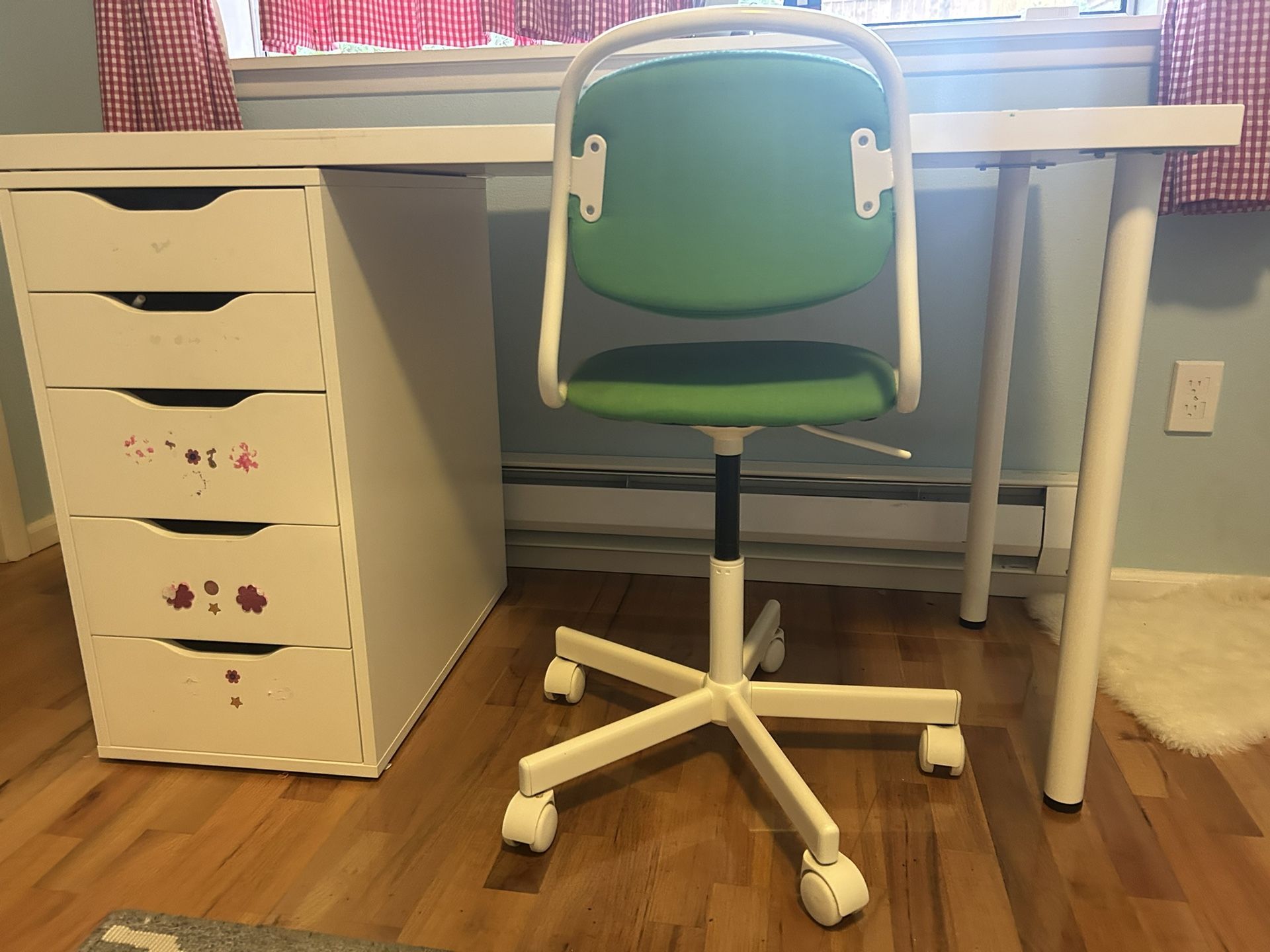 Kids IKEA Desk And Chair