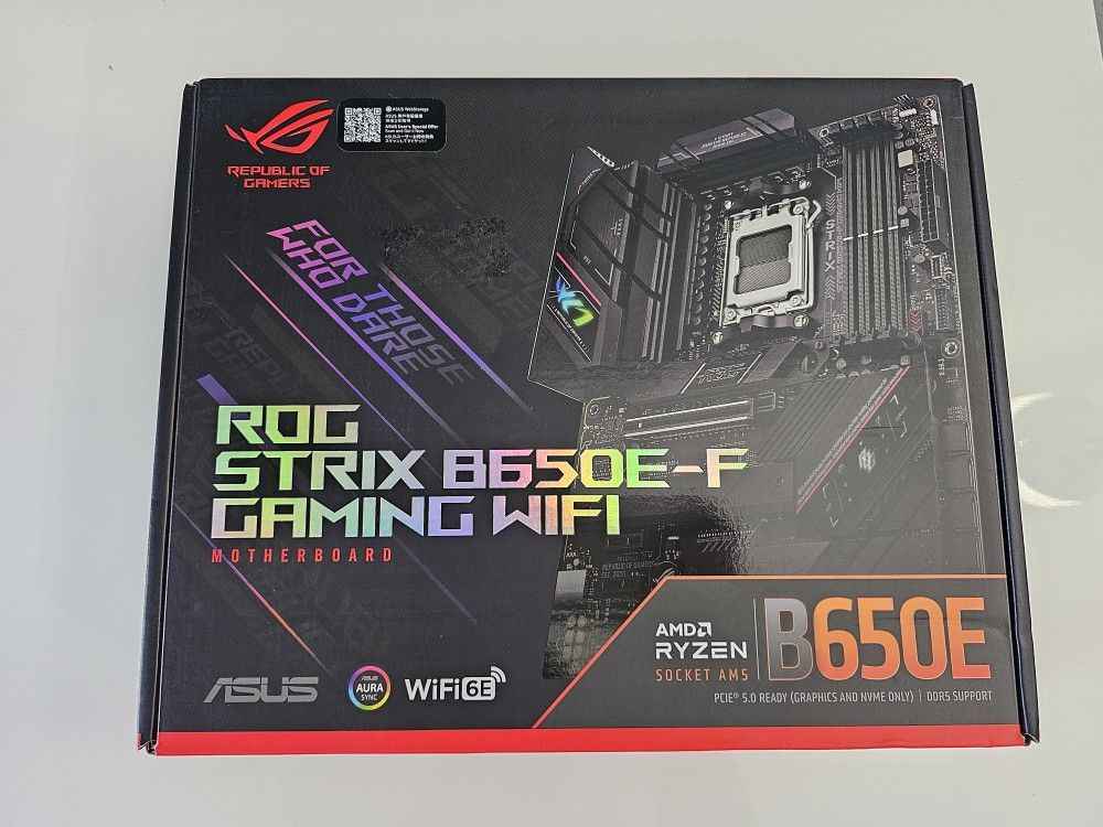 Asus Rog Strix B650E-F Gaming Motherboard