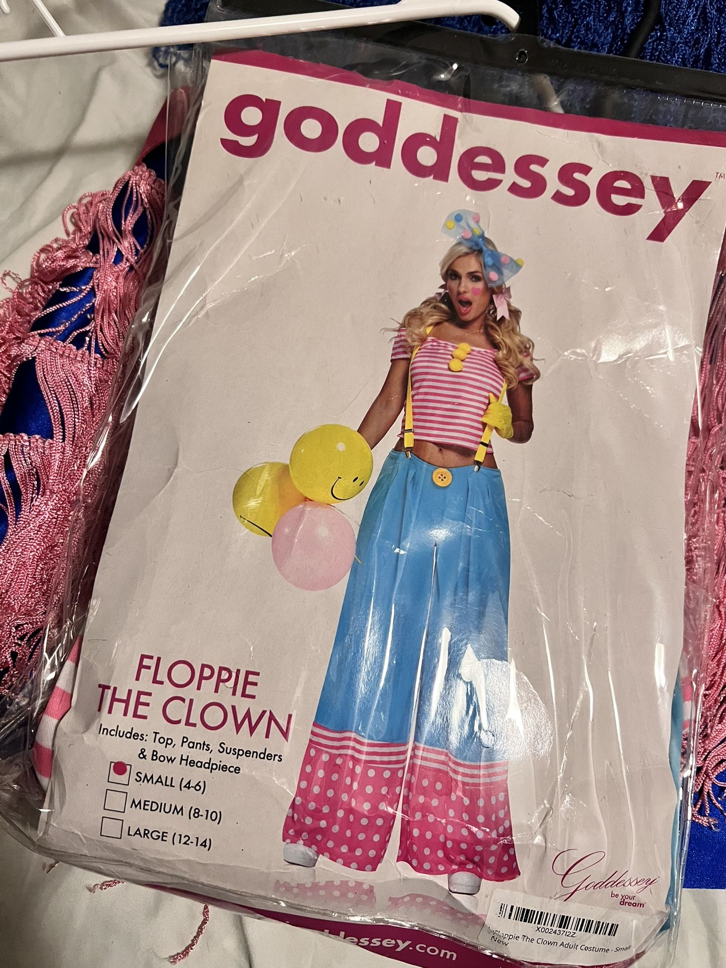 Adorable Women’s Clown Costume Size Small