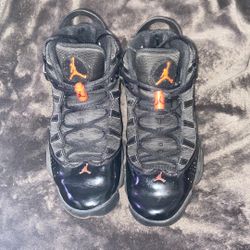 Jordan 6 Rings 'Black Infrared'