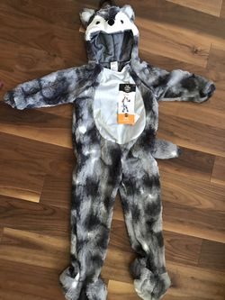 Wolf costume - toddler 4 - 5t