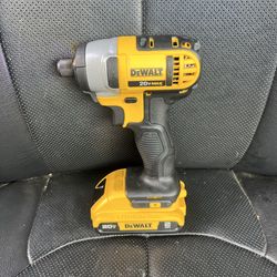 Dewalt 20v impact driver with 2.0ah batt