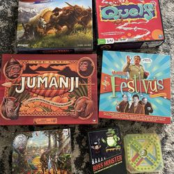Board Games Puzzle Lot