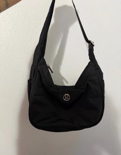 lululemon athletica Black Shoulder Hobo Bag