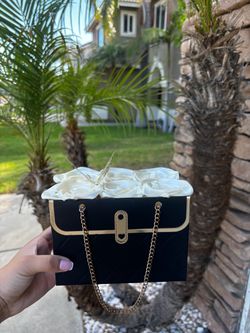 Ramo, flowers, bouquet, purse