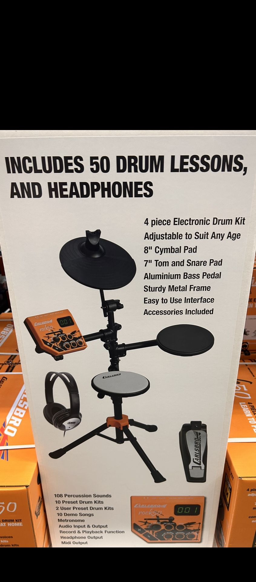 Drum Set 50 Free Lessens