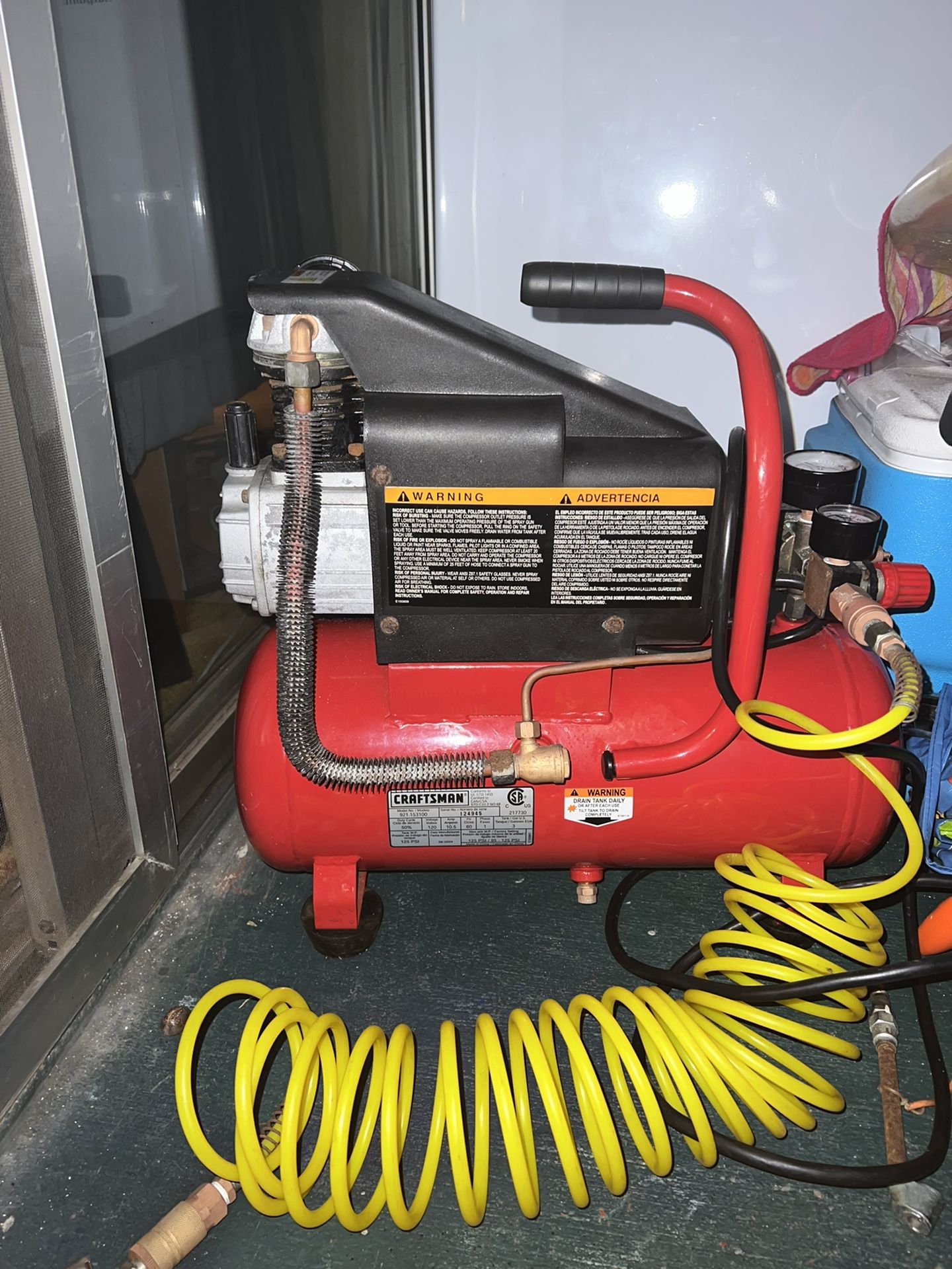 Craftsman 2 gallon air compressor deals