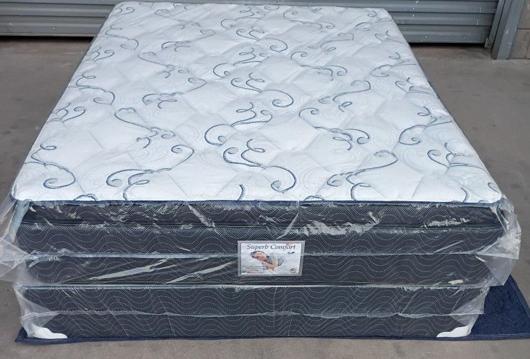 Brand New Full Size Pillowtop Mattress Included Box Spring. FREE DELIVERY 