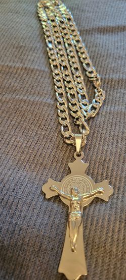 Jesus Christ  Necklace Stainless Steel 