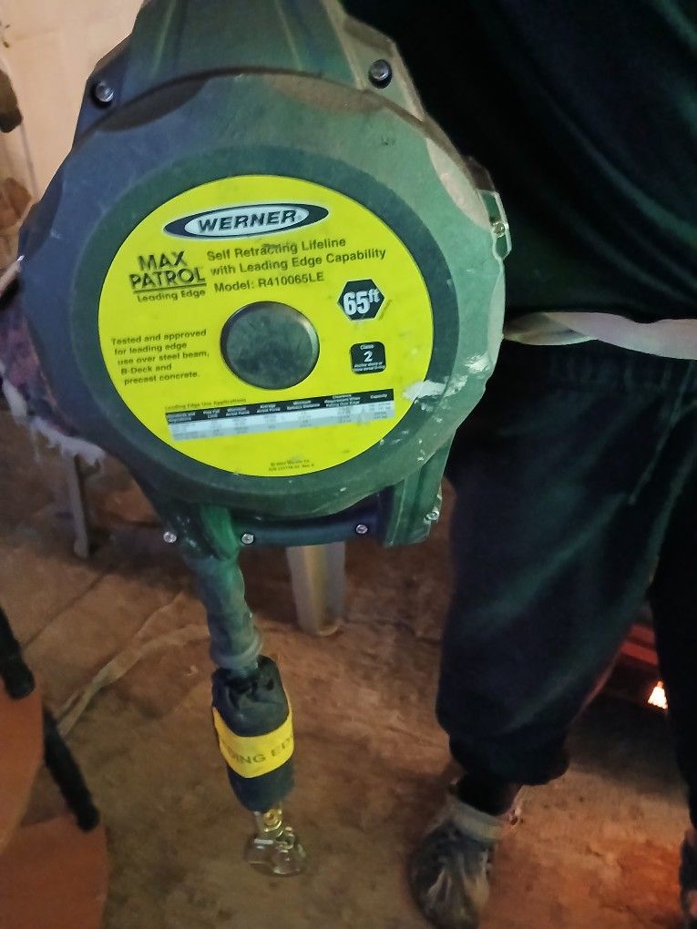 Werner Self Retracting Lifeline W/ Leading Edge Capability